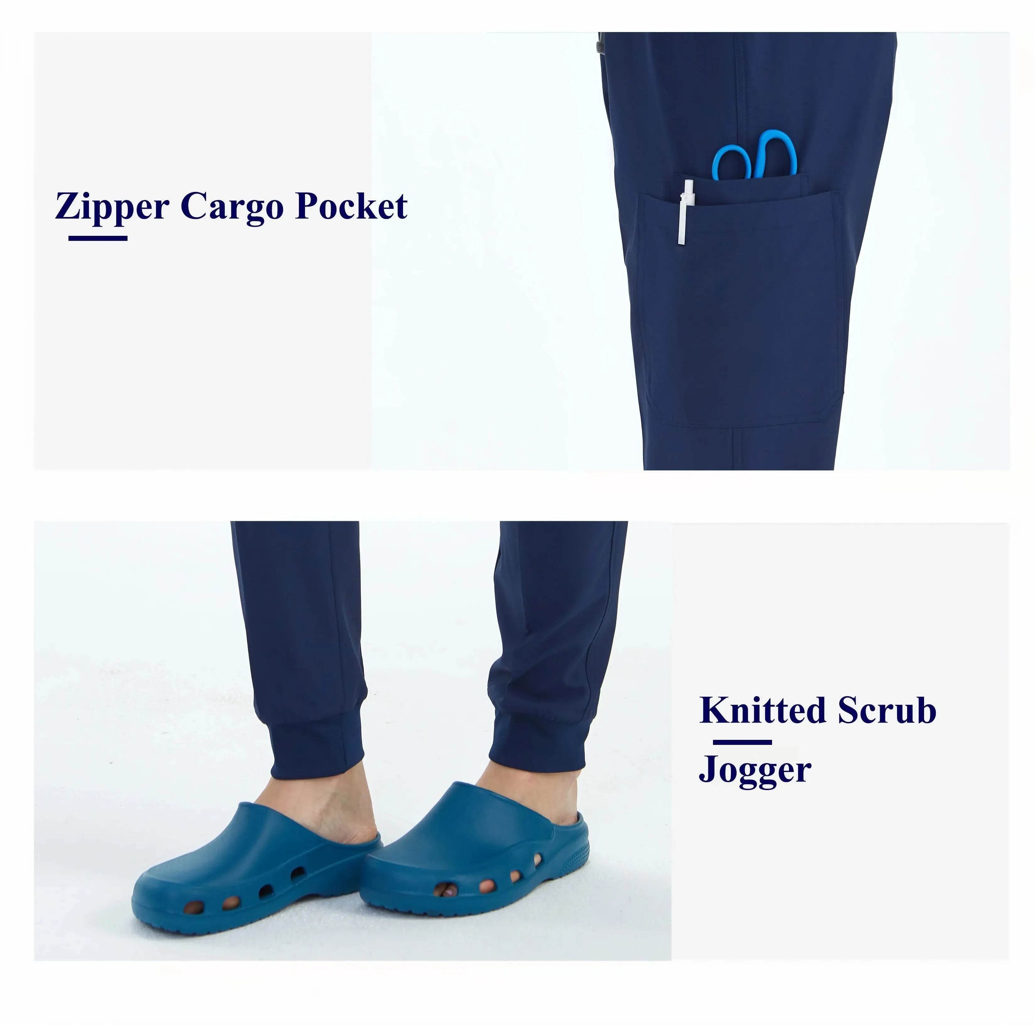 Elevate Your Workday with the Ultimate 10-Pocket Women's Scrubs Set for Style and Comfort