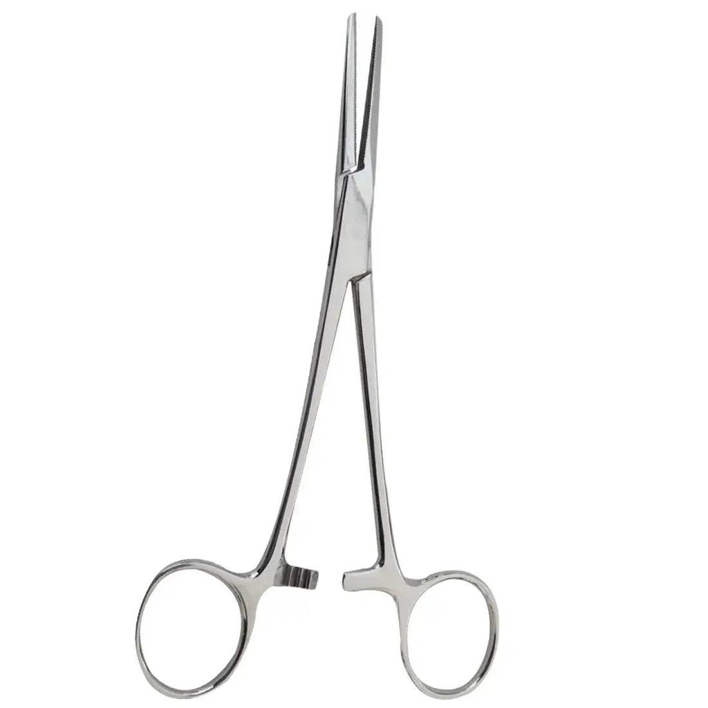 Curved or Straight Stainless-Steel, Locking Pick-Ups: Kelly, Ochsner, Halsted, Hartman, Crile, Pean Straight