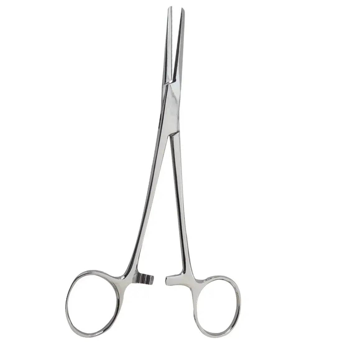 Curved or Straight Stainless-Steel, Locking Pick-Ups: Kelly, Ochsner, Halsted, Hartman, Crile, Pean Straight