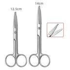 12.5/14cm Remove Suture Scissors Stainless Steel Medical Scissors Trim Crescent Notch Scissors Straight