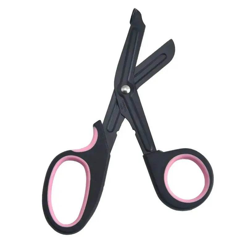 Bandage Scissors for First Aid, Trauma Shears in a Variety of Colors Black-Pink CHINA