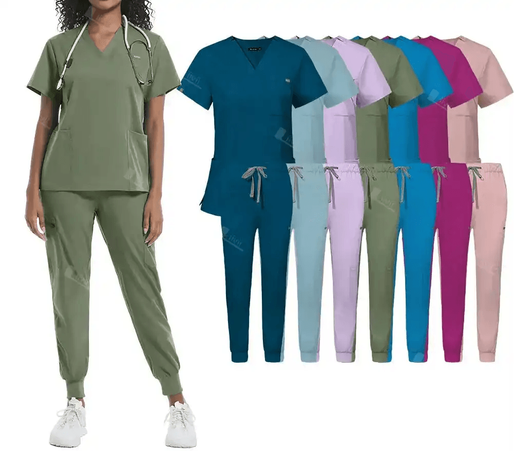 Unisex Medical Scrubs - Soft Fabric Clinical Workwear for Healthcare Vibes