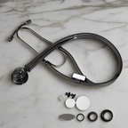 The Classic Black Doctor Cardiology Stethoscope - A Must-Have for Medical Professionals! Default Title