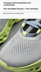 Luxury Casual Sneakers for Men - Lightweight Mesh Athletic Shoes