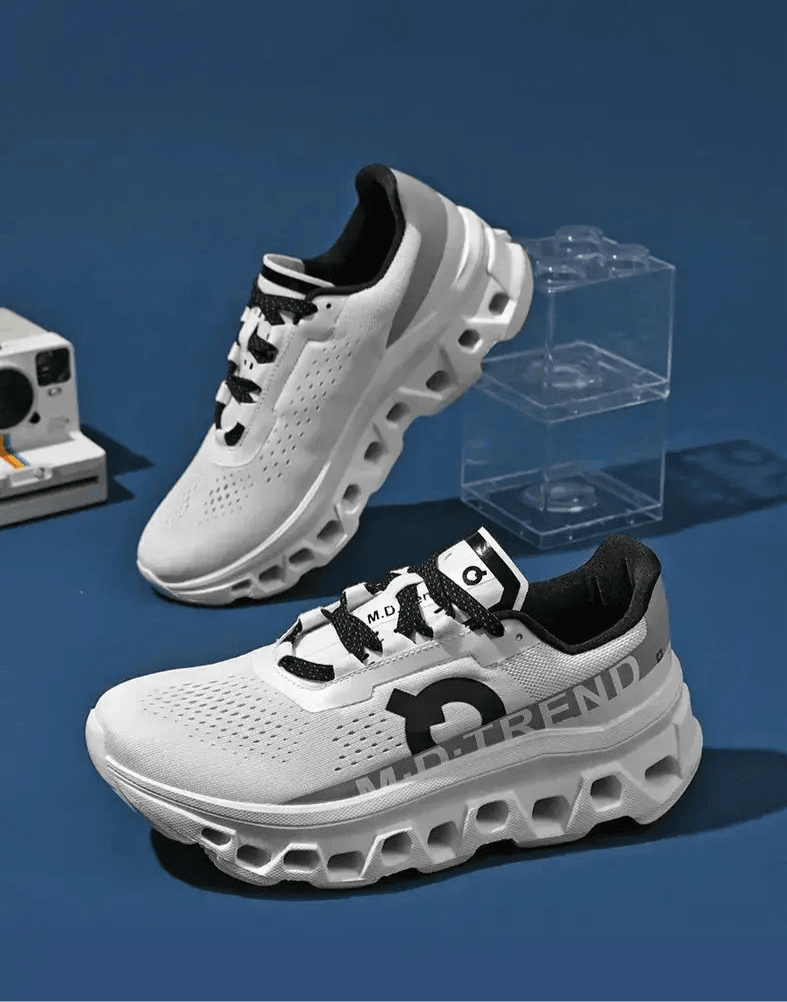 Luxury Casual Sneakers for Men - Lightweight Mesh Athletic Shoes