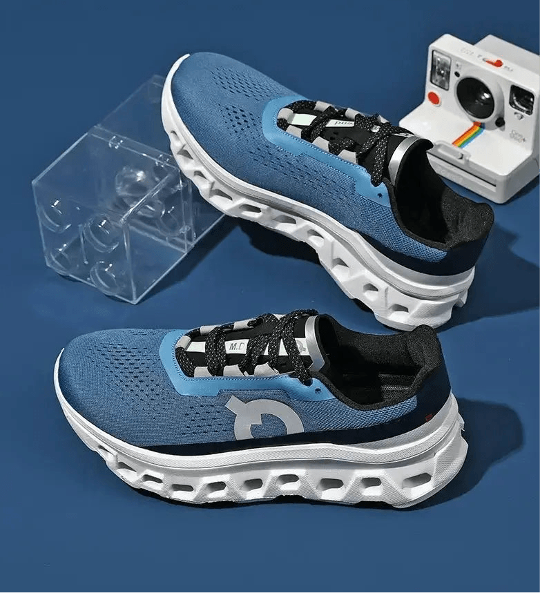 Luxury Casual Sneakers for Men - Lightweight Mesh Athletic Shoes