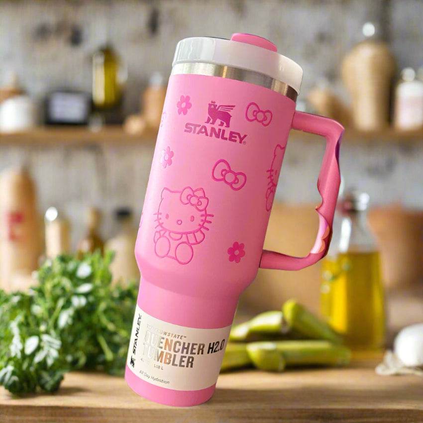 Stanley Quencher H2.0 40 oz Tumbler with Handle and Straw and Flow-state 3-Position Lid