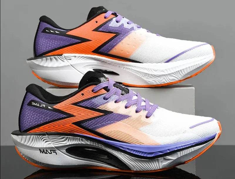 Unisex Comfy Air Cushion Men's and Women's Running Shoes, Pick Your Color! white purple