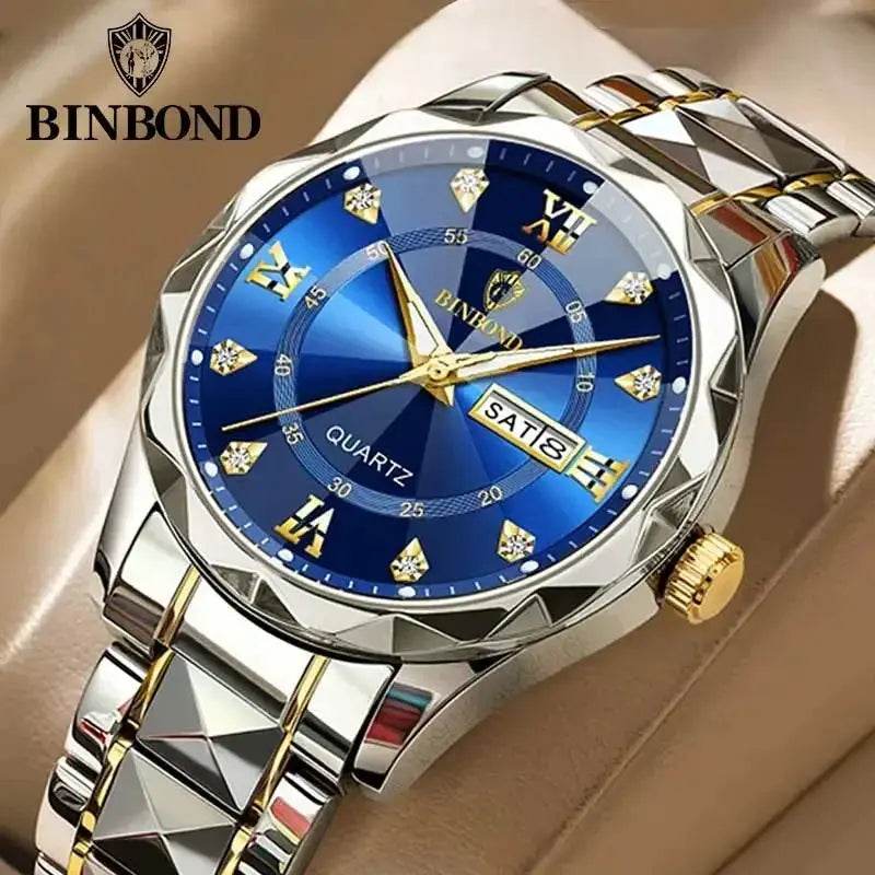 Top Brand Luxury Fashion Quartz Watch for Men