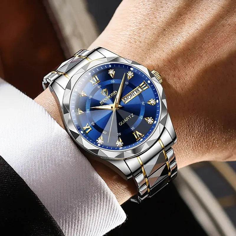 Top Brand Luxury Fashion Quartz Watch for Men