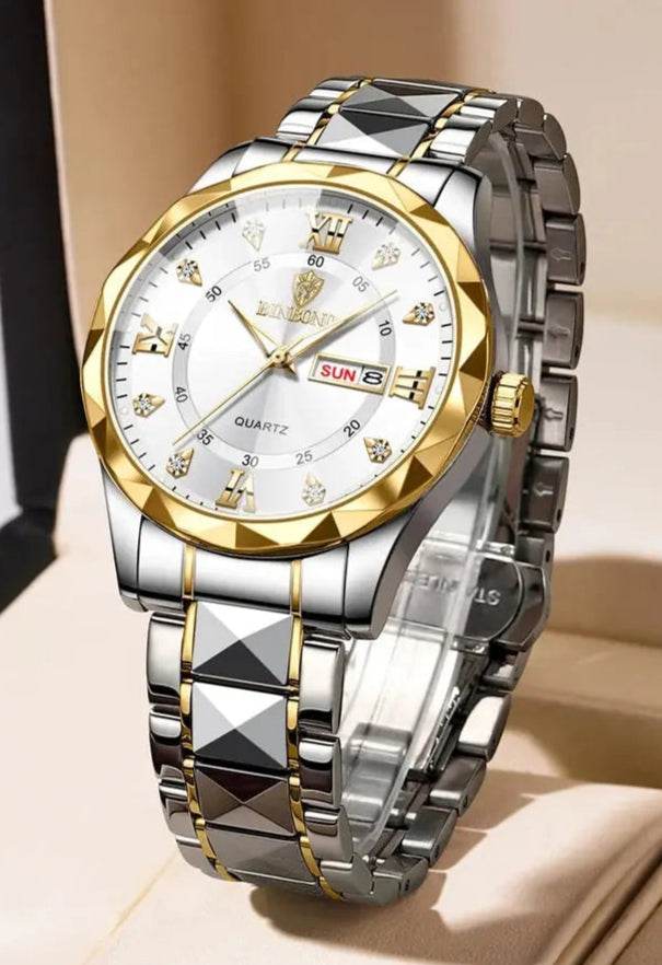 Top Brand Luxury Fashion Quartz Watch for Men
