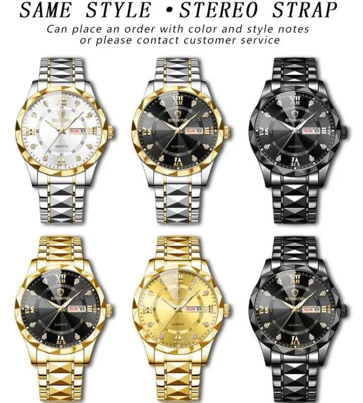 Top Brand Luxury Fashion Quartz Watch for Men