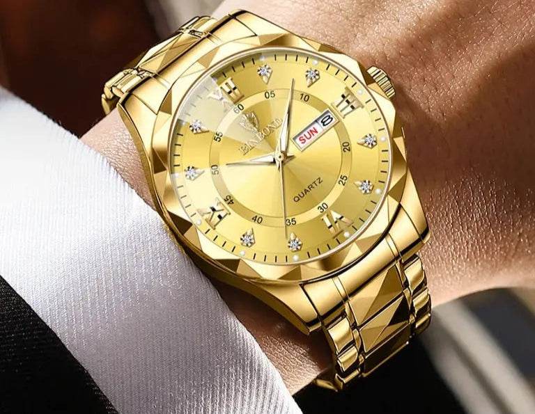 Top Brand Luxury Fashion Quartz Watch for Men