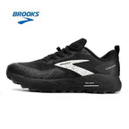 BROOKS Cascadia 17 Running Shoes for Men - Long-Distance Road Sports Training Casual Sneakers black