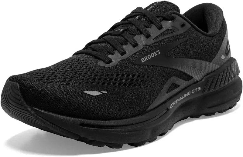 Brooks Men’s Adrenaline GTS 23 Marathon Special Running Shoes Pure black