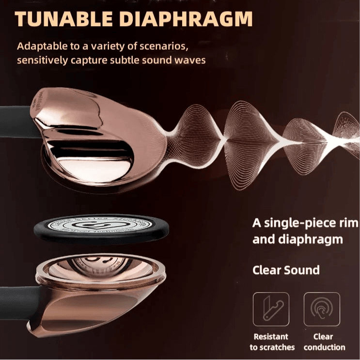 Carent Medical Professional Cardiology Stethoscope - Master the Art of Diagnosis