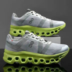 Casual Shock-Absorbing Sports Shoes for Off-Road Running green