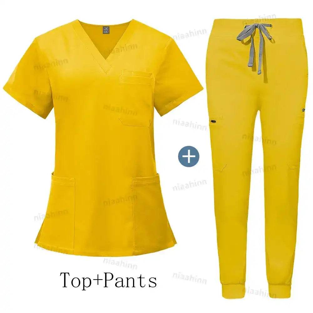 Comfort and Professionalism with Anti-Wrinkle Nursing Scrubs for Long Shifts