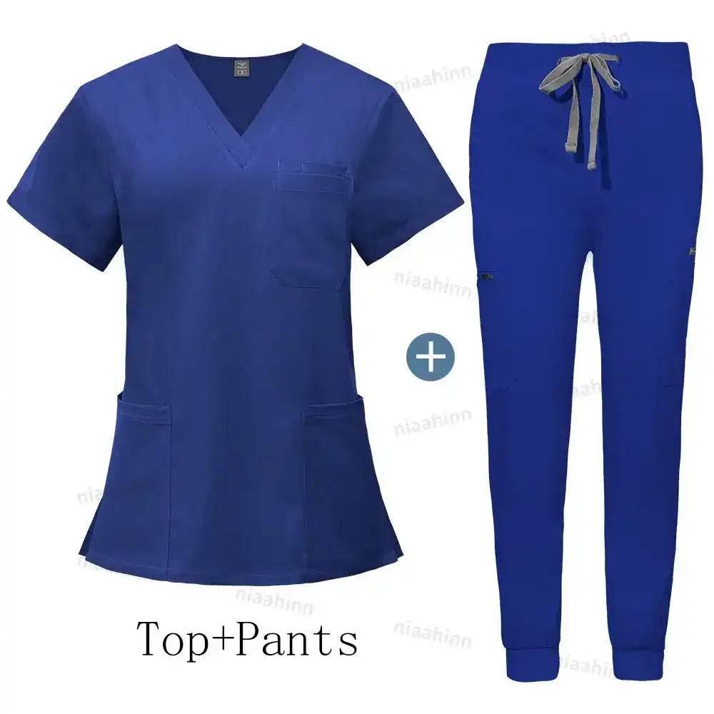 Comfort and Professionalism with Anti-Wrinkle Nursing Scrubs for Long Shifts