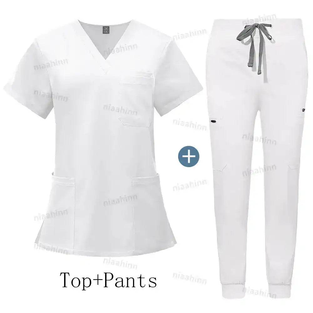 Comfort and Professionalism with Anti-Wrinkle Nursing Scrubs for Long Shifts