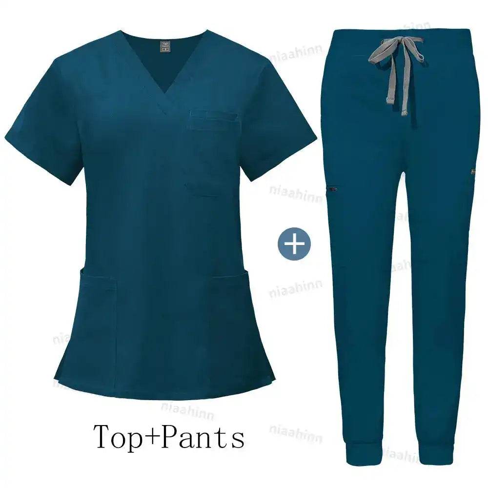 Comfort and Professionalism with Anti-Wrinkle Nursing Scrubs for Long Shifts