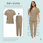 Comfortable and Colorful, Slim Fit, Women's Scrubs Sets, Jogger Style Pants