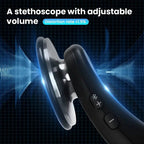 Digital Bluetooth Wireless Intelligent Electronic Stethoscope 40x Magnification-Comes With App