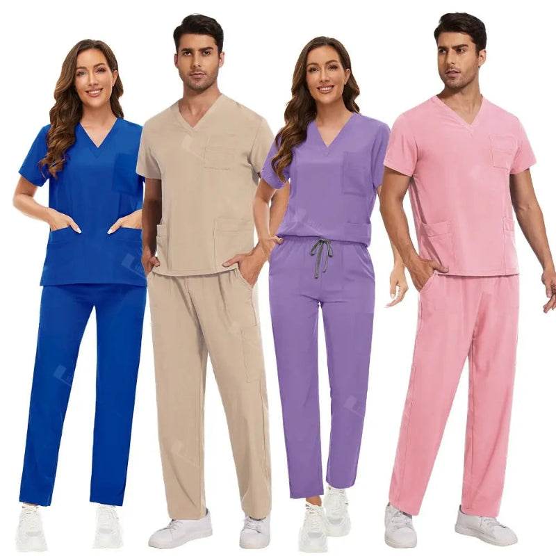 Professional Unisex Scrubs Set for Ultimate Comfort and Functionality
