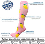 Compression Socks Men Women Running Sports Compression Stocking For Anti Fatigue Pain Relief Knee Prevent Varicose Veins Socks