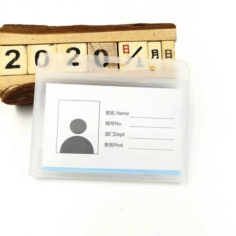 New Nurse Doctor Retractable Badge Reel with Horizontal Style Students ID Business Card Work Card Badge Holder Office Supplies