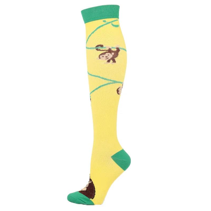 Compression Socks Men Women Running Sports Compression Stocking For Anti Fatigue Pain Relief Knee Prevent Varicose Veins Socks 32150