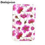 Red Flowers Art Retractable Badge Reel Lanyard Nurse ID Business Credit Card Work Card Badge Holder Office Student Clips ID Card