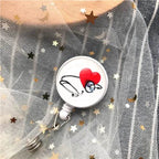 New Arrival Top Quality Retractable Doctor Nurse Badge Reel Fashion Cartoon cute Students ID Card Badge Holder Y20