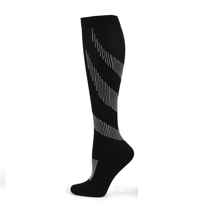 Compression Socks Men Women Running Sports Compression Stocking For Anti Fatigue Pain Relief Knee Prevent Varicose Veins Socks 32238
