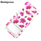 Red Flowers Art Retractable Badge Reel Lanyard Nurse ID Business Credit Card Work Card Badge Holder Office Student Clips ID Card Card holder