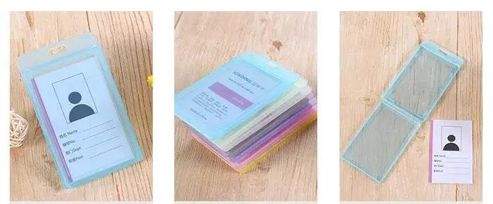 New Nurse Doctor Retractable Badge Reel with Horizontal Style Students ID Business Card Work Card Badge Holder Office Supplies