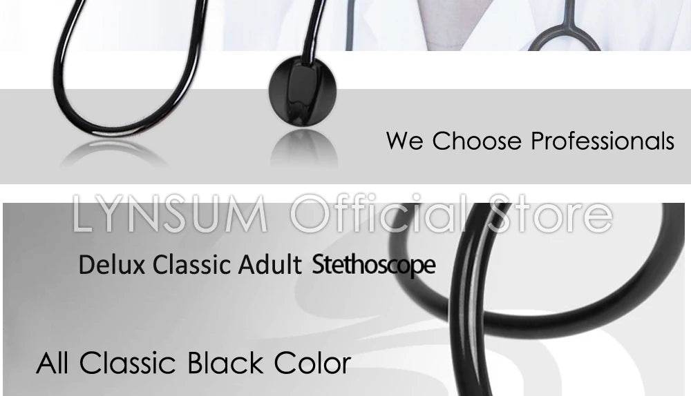Elevate Your Practice with the All Black Medical Cardiology Stethoscope