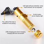 Handheld LED Otoscope, USB Charging