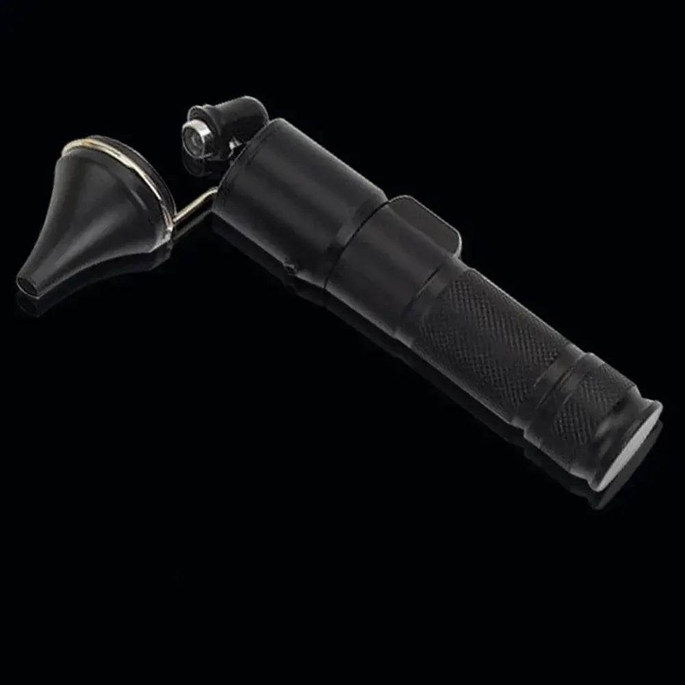 Handheld LED Otoscope, USB Charging Black