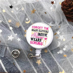 New Arrival Top Quality Retractable Doctor Nurse Badge Reel Fashion Cartoon cute Students ID Card Badge Holder Y10