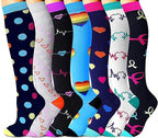 Men Women Socks Compression Socks Elastic Sports Beautiful Leg Nurse Stocking Jogging Climbing Cycling Flight Excercise