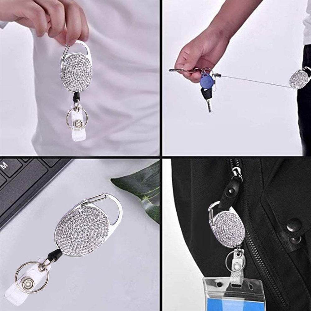 Colorful Retractable Badge Reel for Nurses, Doctors &amp; Students – Fun Gift for Hospital Staff