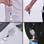 Colorful Retractable Badge Reel for Nurses, Doctors &amp; Students – Fun Gift for Hospital Staff