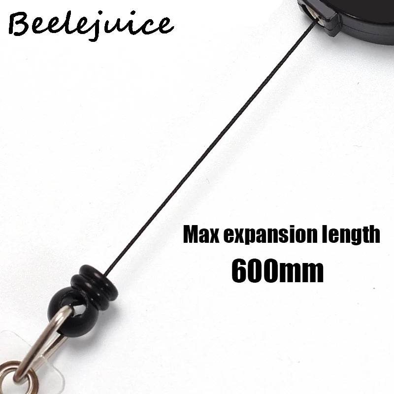 Red Flowers Art Retractable Badge Reel Lanyard Nurse ID Business Credit Card Work Card Badge Holder Office Student Clips ID Card