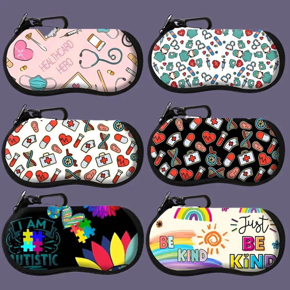 Healthcare Inspired Sunglasses Case, Eyeglasses Case