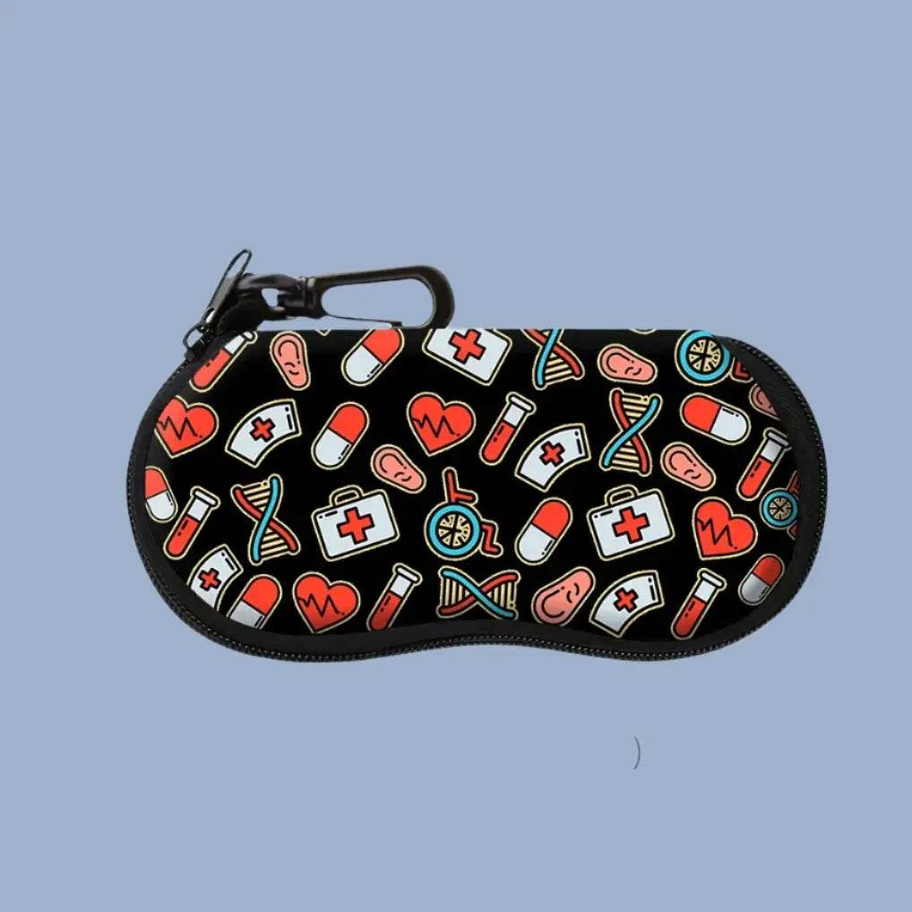 Healthcare Inspired Sunglasses Case, Eyeglasses Case