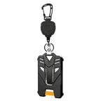 Heavy Duty Retractable Badge Reel, Carabiner Key Chain