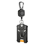 Heavy Duty Retractable Badge Reel, Carabiner Key Chain