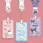 Hello Kitty ID Badge Reel, Card Holder, Neck Lanyard