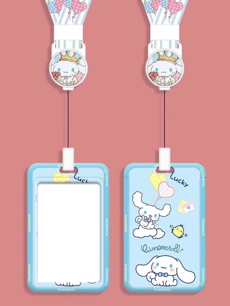 Hello Kitty ID Badge Reel, Card Holder, Neck Lanyard